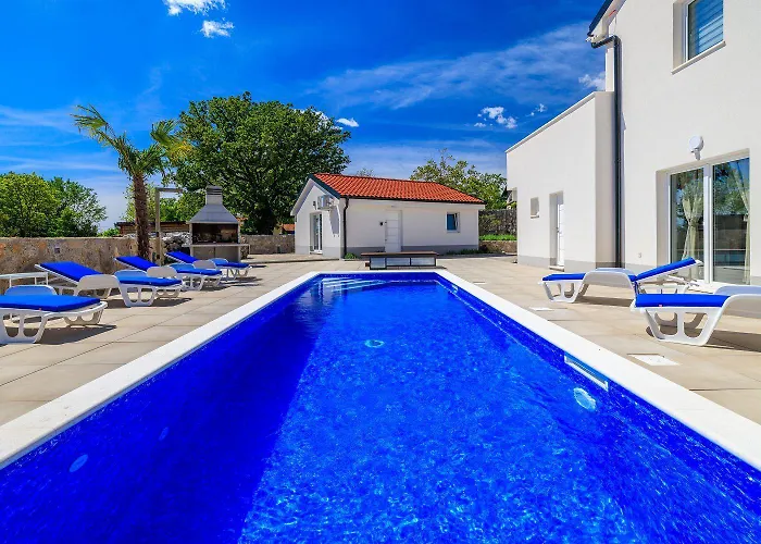 アパート Mit 28m2 Grossem Pool Unweit Heilschlamm Bucht Kras